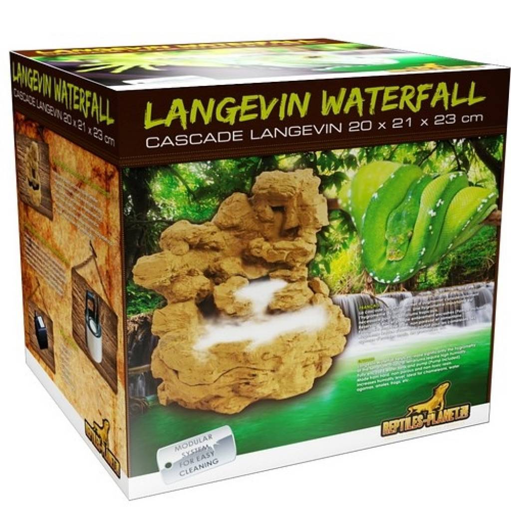 Langevin Waterfall (mit Pumpe)